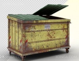پرسوناژ سطل زباله ی بزرگ