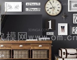 تلویزیون+ وسایل تزیینی