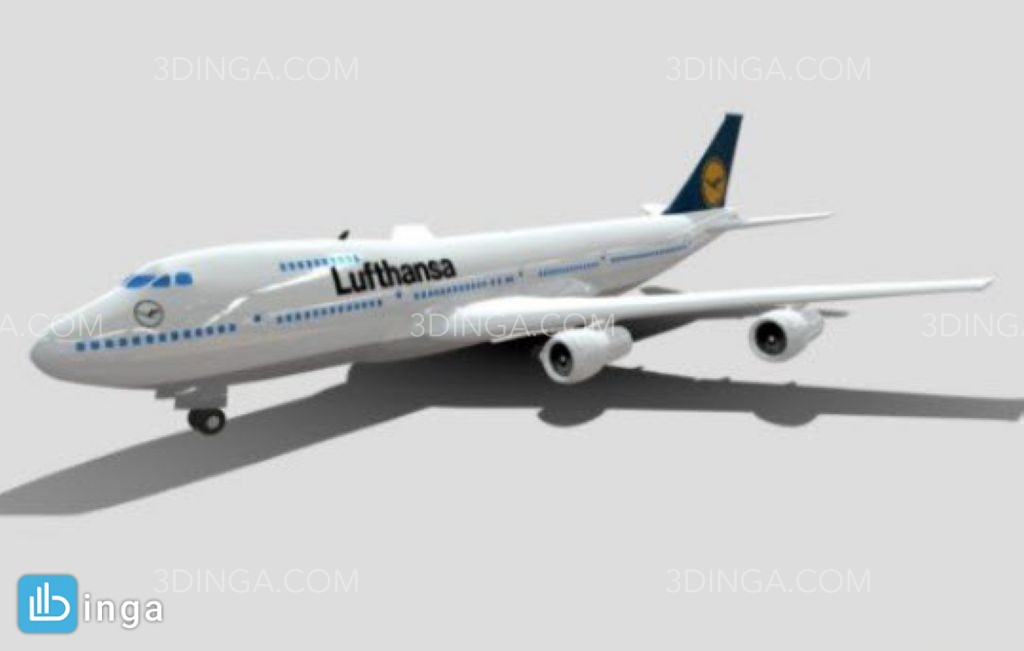 هواپیما بوئینگ Lufthansa