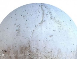 تکسچر بتن ترک خورده