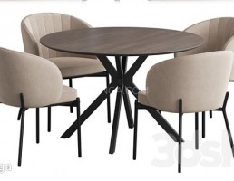 ست میز و صندلی مدرن