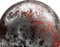 تکسچر فلز رنگ آمیزی شده