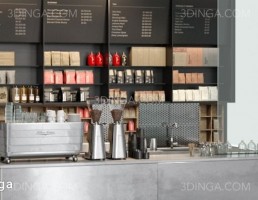 پیشخوان کافی شاپ