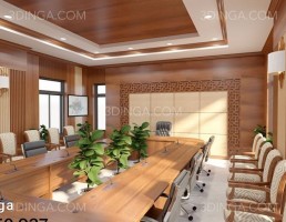 صحنه داخلی اتاق کنفرانس