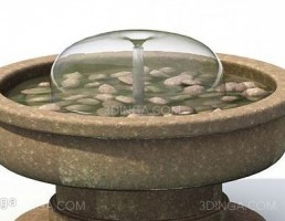 آبنمای حیاط