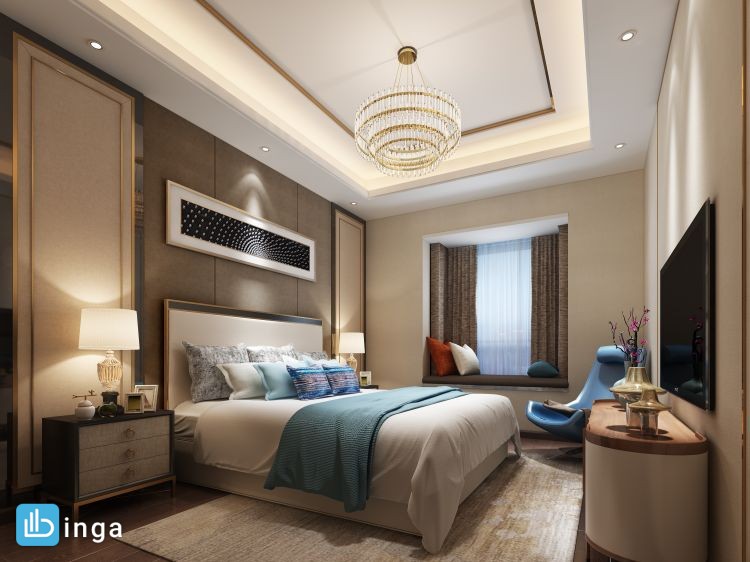 اتاق خواب مدرن