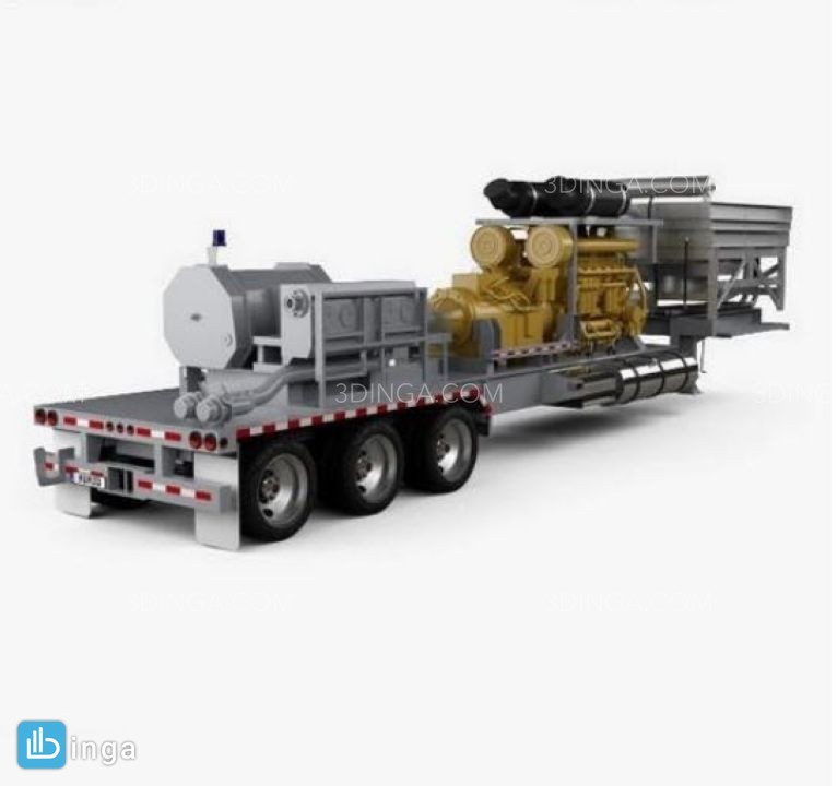 تریلر  Semi Caterpillar Fracturing Unit  سال 2018