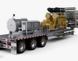 تریلر  Semi Caterpillar Fracturing Unit  سال 2018