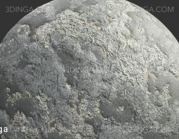 تکسچر خیابان عمومی با آسفالت آسیب دیده