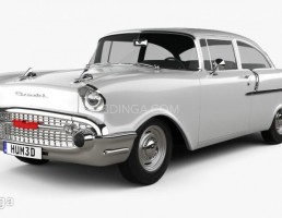ماشین شورلت مدل سدان سال 1957