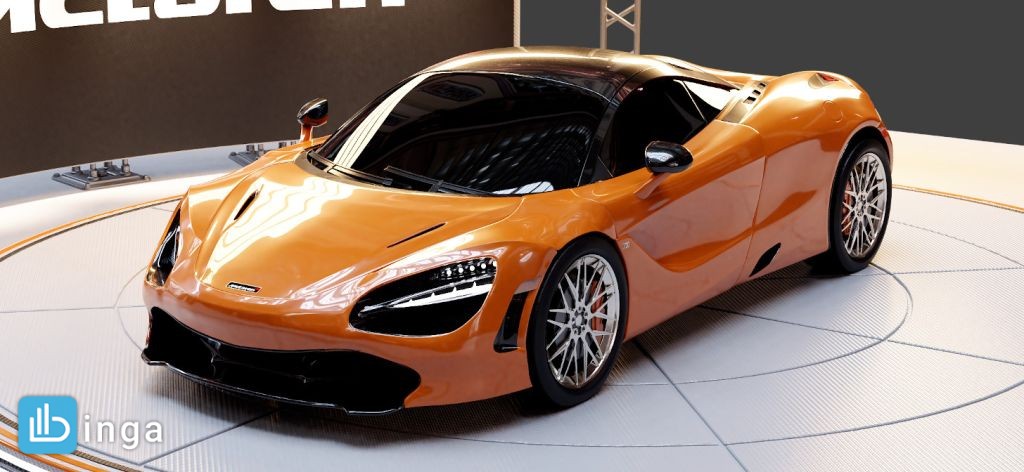 ماشین مک لارن مدل 720S