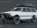 ماشین سوبارو L سری 4WD سال 1990