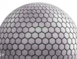 تکسچر سنگفرش روسازی شش ضلعی