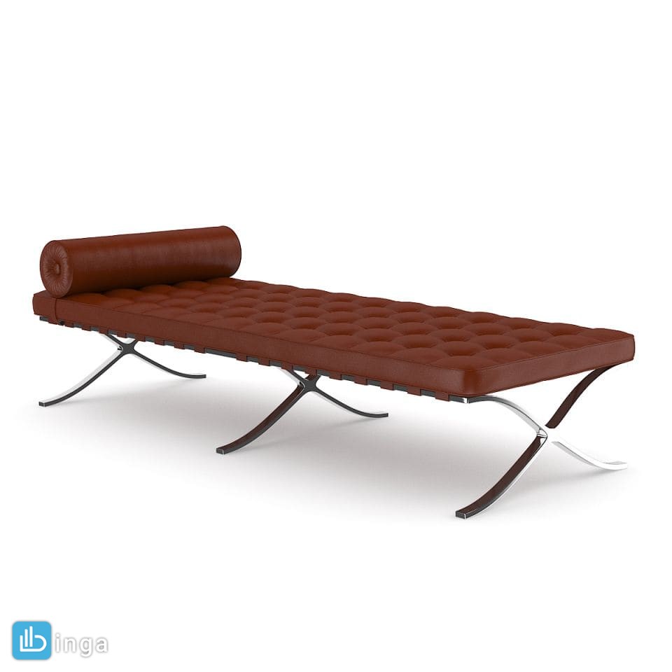 صندلی چرم درازکش