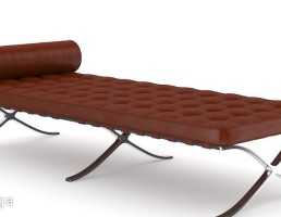صندلی چرم درازکش