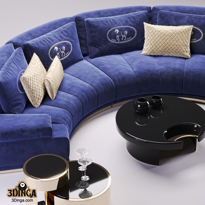 ست مبل راحتی Fendi Artu