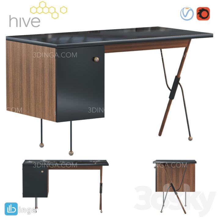 میز چوبی مدرن