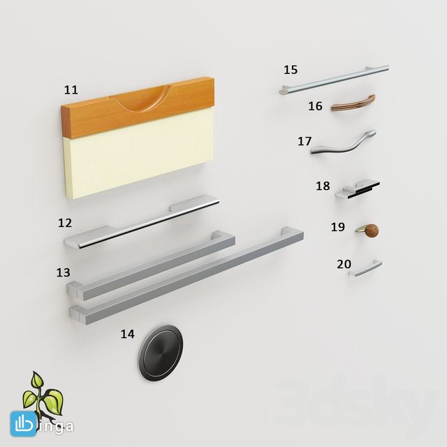 دستگیره کابینت مدرن