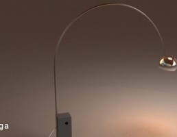آباژور ایستاده مدرن