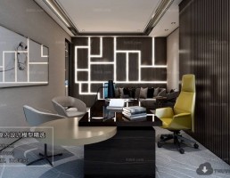 اتاق کار سبک مدرن