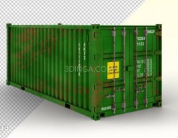 پرسوناژ کانتینر حمل و نقل دریایی