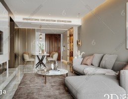 صحنه داخلی سالن نشیمن