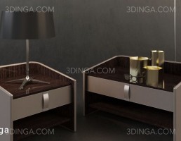 آباژور ایستاده + میز مدرن