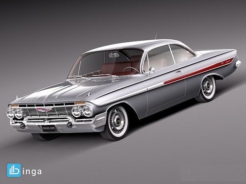 شورولت مدل Impala Coupe سال 1961