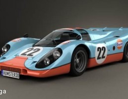 ماشین مسابقه Porsche 917 K 1969