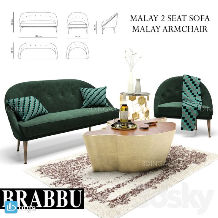 مبلمان راحتی کلاسیک