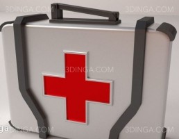 مدل سه بعدی کیف پزشکی