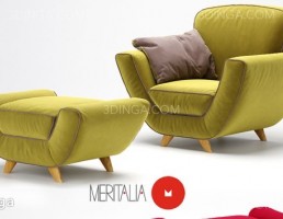صندلی راحتی + جلوپایی