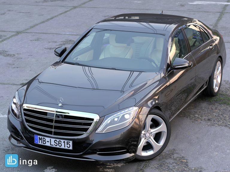 ماشین مرسدس بنز مدل S-Class LWB  سال 2017