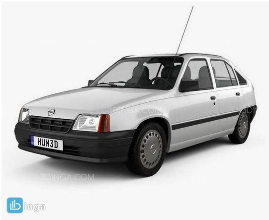 ماشین Opel Kadett مدل SVX سال 1984-1991