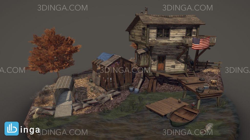 مدل سه بعدی Dae Diorama