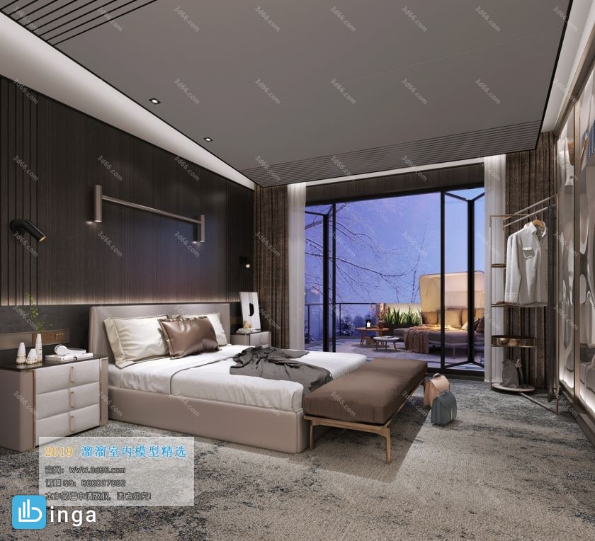 اتاق خواب سبک مدرن