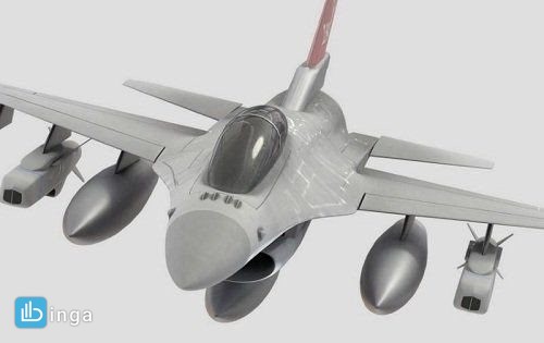 هواپیمای F-16  فایگتین فالکن