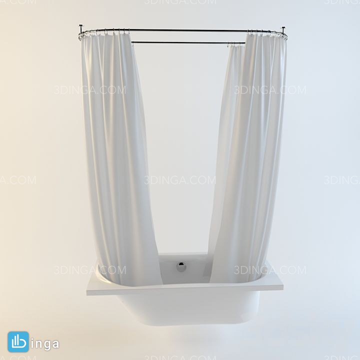 پرده حمام