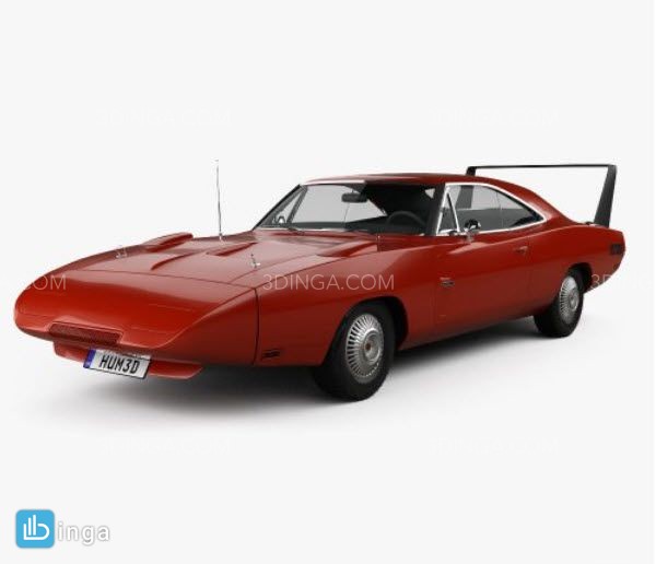 ماشین (Dodge Charger Daytona Hemi) سال1969