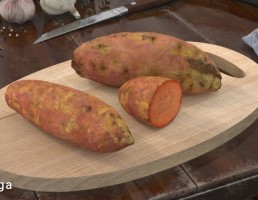 تخته برش + هویج