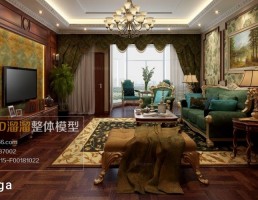 اتاق نشیمن سبک آمریکایی