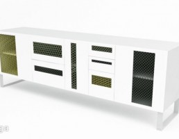 میز کنسول چوبی