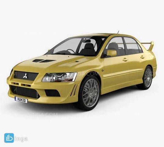 ماشین میتسوبیشی مدل Lancer Evolution سال 2001