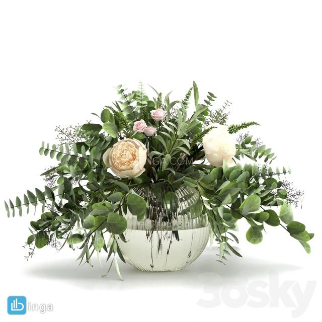 قفسه کتاب + وسایل تزیینی