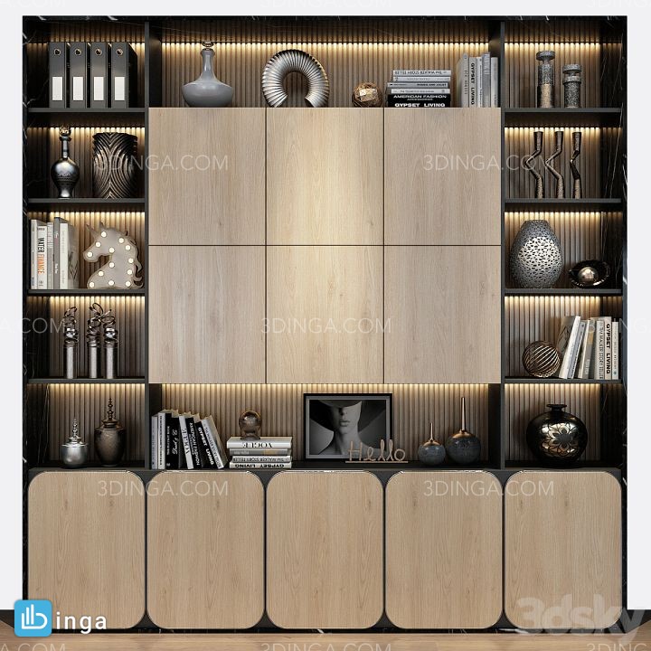قفسه دکوراسیون تزئینی