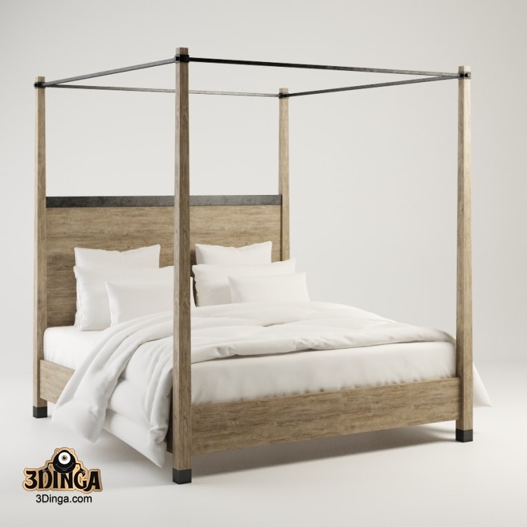تخت خواب سایبان دار