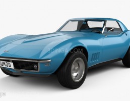 ماشین شورلت Corvette سال 1968