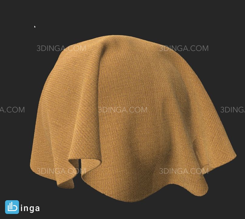 تکسچر پارچه نارنجی آستری