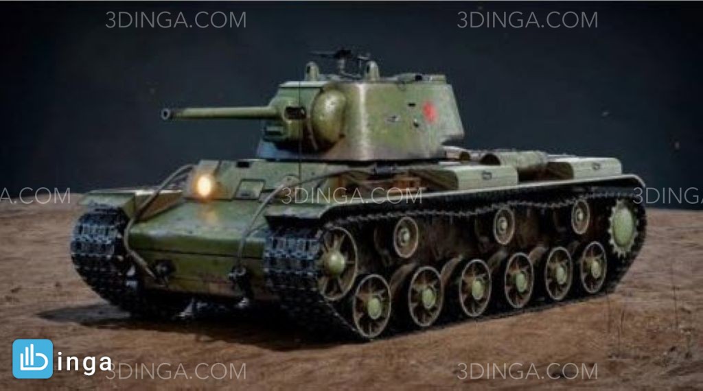 تانک شوروی WW2 KV1