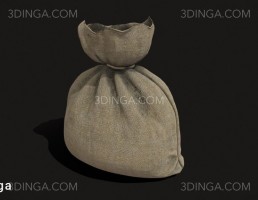 مدل سه بعدی کیسه